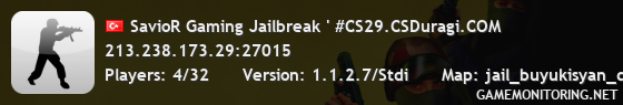 SavioR Gaming Jailbreak ' #CS29.CSDuragi.COM