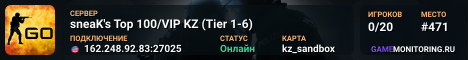 sneaK's Top 100/VIP KZ (Tier 1-6)