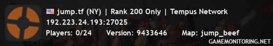 jump.tf (NY) | Rank 200 Only | Tempus Network