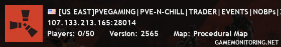 [US EAST]PVEGAMING|PVE-N-CHILL|TRADER|EVENTS|NOBPs|ZEDS|