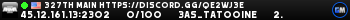 327th Main https://discord.gg/qe2wJ3e 327th Main https://discord.gg/qe2wJ3e