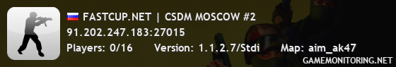 FASTCUP.NET | CSDM MOSCOW #2