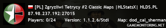 [PL] Zgryzliwi Tetrycy #2 Classic Maps |HLStatsX| HLDS.PL