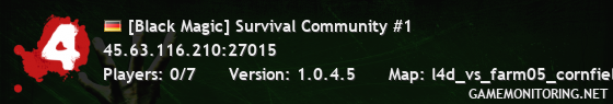 [Black Magic] Survival Community #1