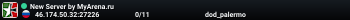 New Server by MyArena.ru