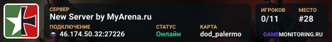 New Server by MyArena.ru