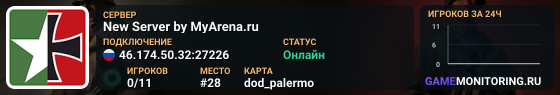 New Server by MyArena.ru