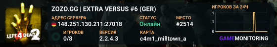 ZOZO.GG | EXTRA VERSUS #6 (GER)