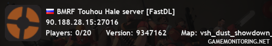 BMRF Touhou Hale server [FastDL]