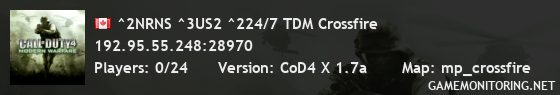 ^2NRNS ^3US2 ^224/7 TDM Crossfire