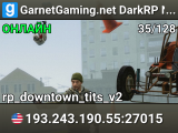 GarnetGaming.net DarkRP ▌ No Downloads | High FPS