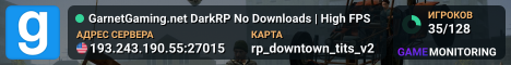GarnetGaming.net DarkRP ▌ No Downloads | High FPS