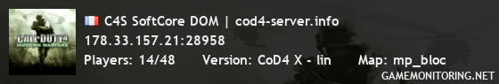 C4S SoftCore TDM | cod4-server.info