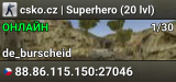 csko.cz | Superhero (20 lvl)