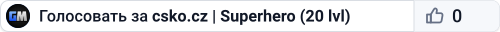 csko.cz | Superhero (20 lvl)