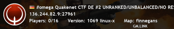 #omega Quakenet CTF DE #2 UNRANKED/UNBALANCED/NO RESTRICTIONS