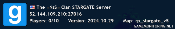 The =NsS= Clan STARGATE Server