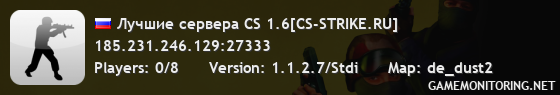 Лучшие сервера CS 1.6[CS-STRIKE.RU]