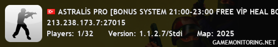 ASTRALİS PRO [BONUS SYSTEM 21:00-23:00 FREE VİP HEAL BOMB]