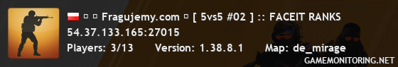 ▉ ★ Fragujemy.com ★ [ 5vs5 #02 ] :: FACEIT RANKS