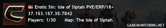 Erotic Sin: Isle of Siptah PVE/ERP/18+