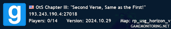 OtS Chapter III: ''Second Verse, Same as the First!''