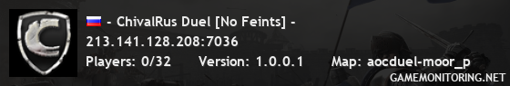 - ChivalRus Duel [No Feints] -