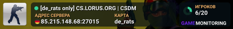 [de_rats only] CS.LORUS.ORG | CSDM