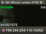 GB Official London (PVE) [BlueFangSolutions.com]