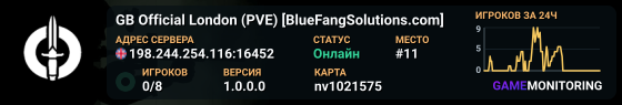 GB Official London (PVE) [BlueFangSolutions.com]