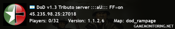DoD v1.3 Tributo server :::aU::: FF=on