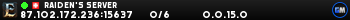 Raiden's Server Raiden's Server