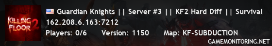 Guardian Knights || Server #3 || KF2 Hard Diff || Survival