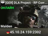 [GER] DLA Project - RP Community | discord.gg/87uspSk | modded