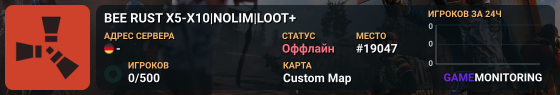 BEE RUST X5-X10|NOLIM|LOOT+