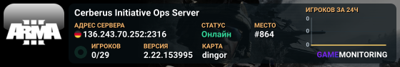 Cerberus Initiative Ops Server