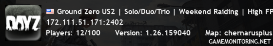 Ground Zero US2 | Solo/Duo/Trio | Weekend Raiding | High FPS
