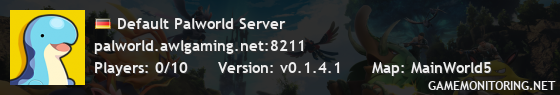 Default Palworld Server