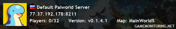 Default Palworld Server