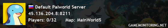 Default Palworld Server