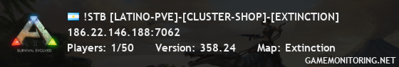 !STB [LATINO-PVE]-[CLUSTER-SHOP]-[EXTINCTION]