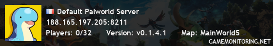 Default Palworld Server