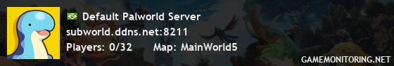 Default Palworld Server