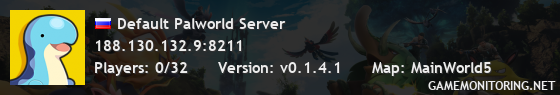 Default Palworld Server