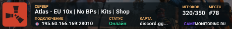 Atlas - EU 10x | No BPs | Kits | Shop