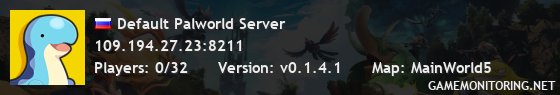 Default Palworld Server