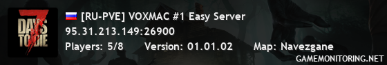 [RU-PVE] VOXMAC #1 Easy Server