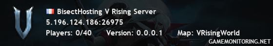 BisectHosting V Rising Server