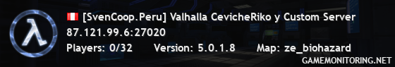 [SvenCoop.Peru] Valhalla CevicheRiko y Custom Server