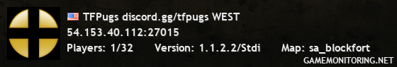 TFPugs discord.gg/tfpugs WEST